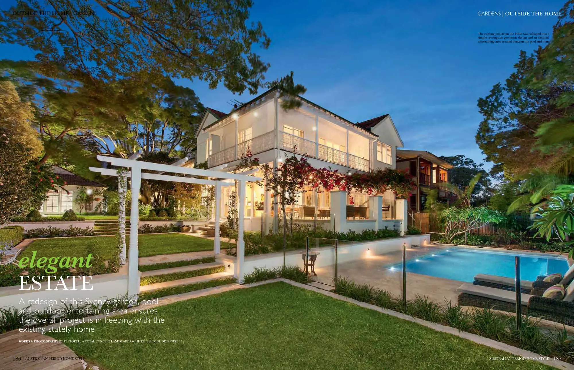 Landscape architect Sydney Elegant Estate 1