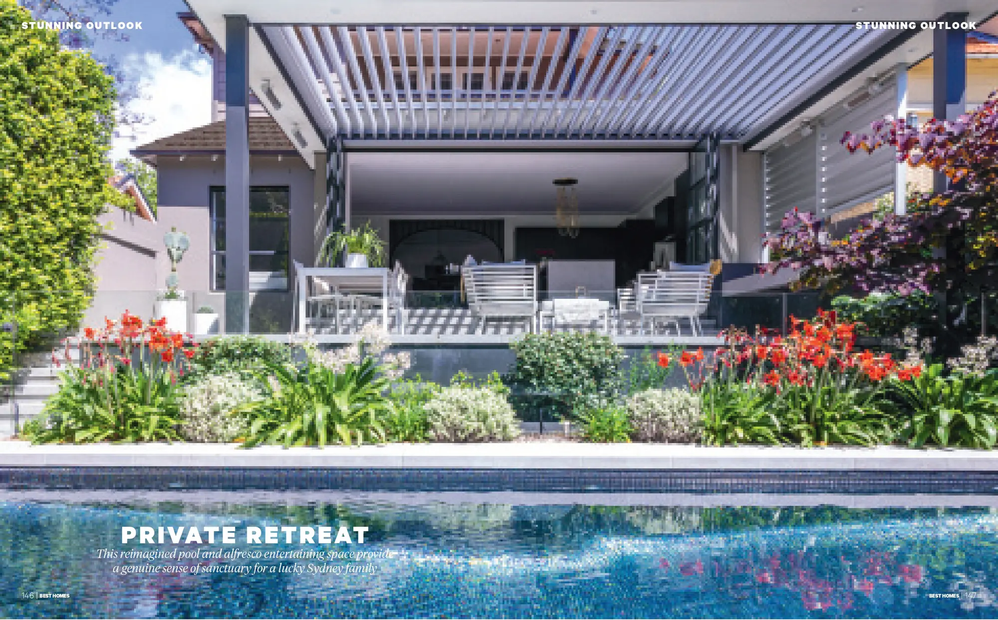 Architectural Landscaping Private Retreat 1