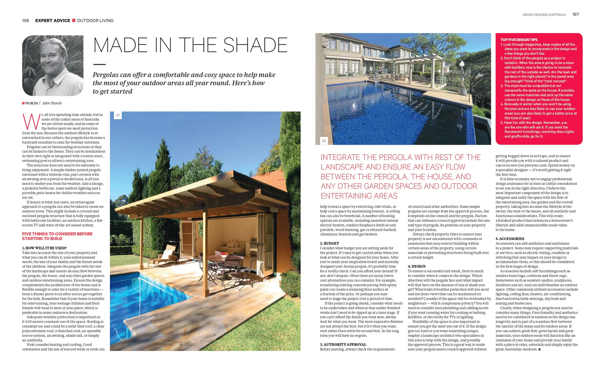 Architectural Landscape Design Made in the Shade 1