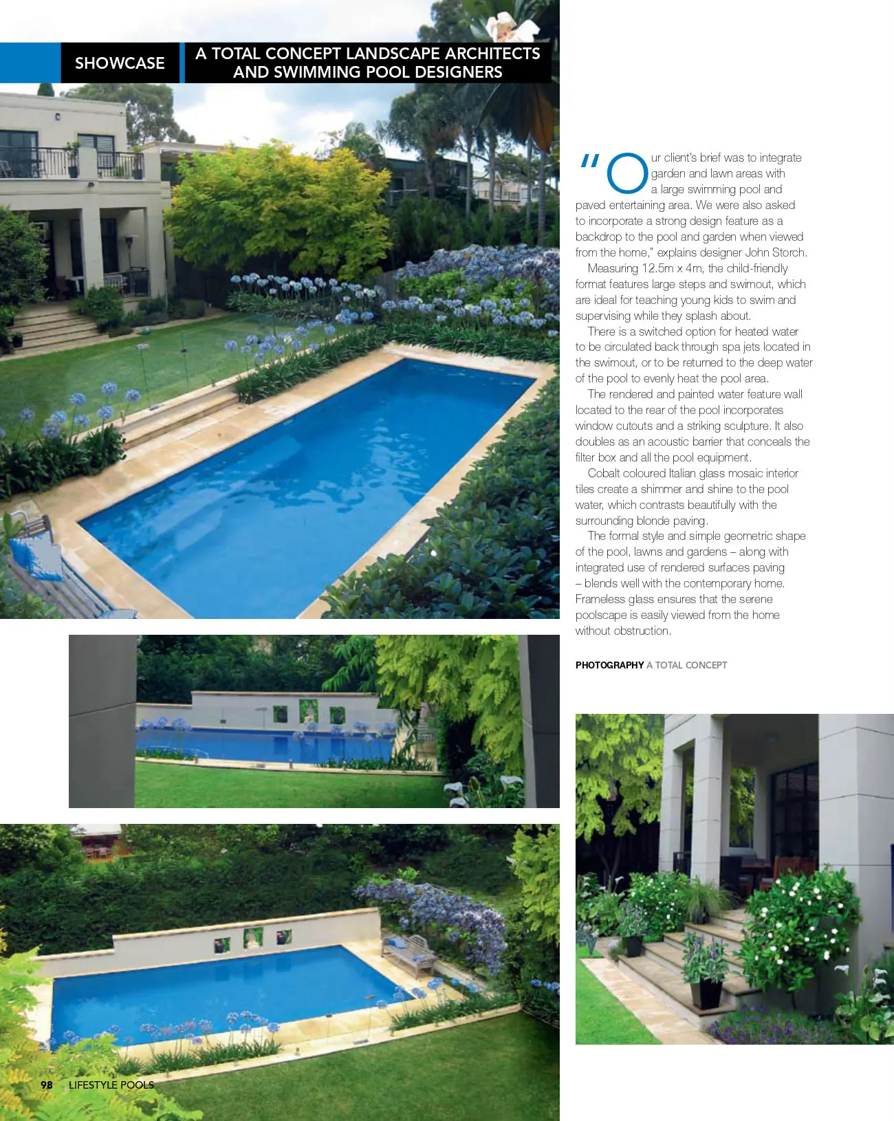 Landscape and Pool Designers Splash Back 1