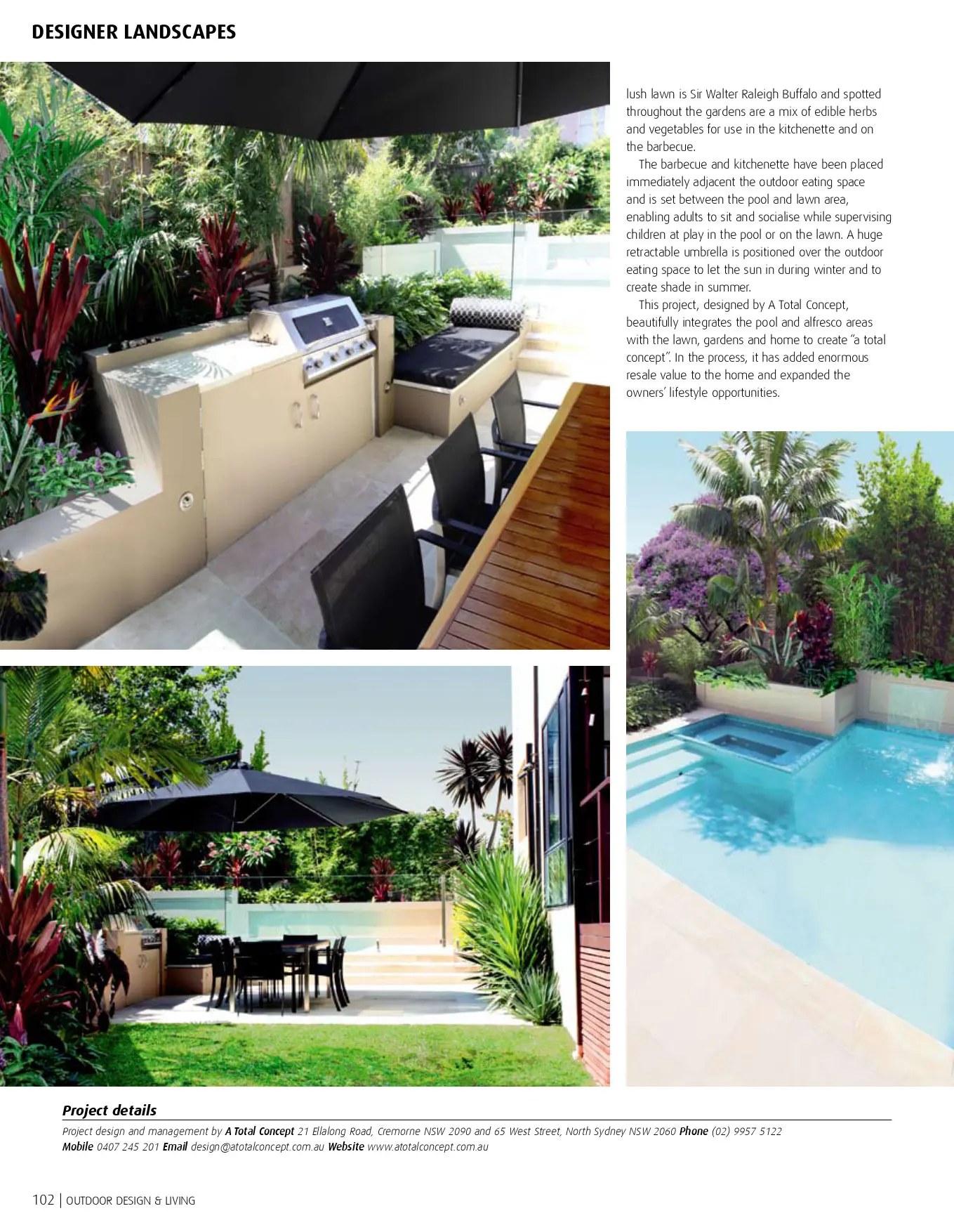 Garden Designer Resort Living 2