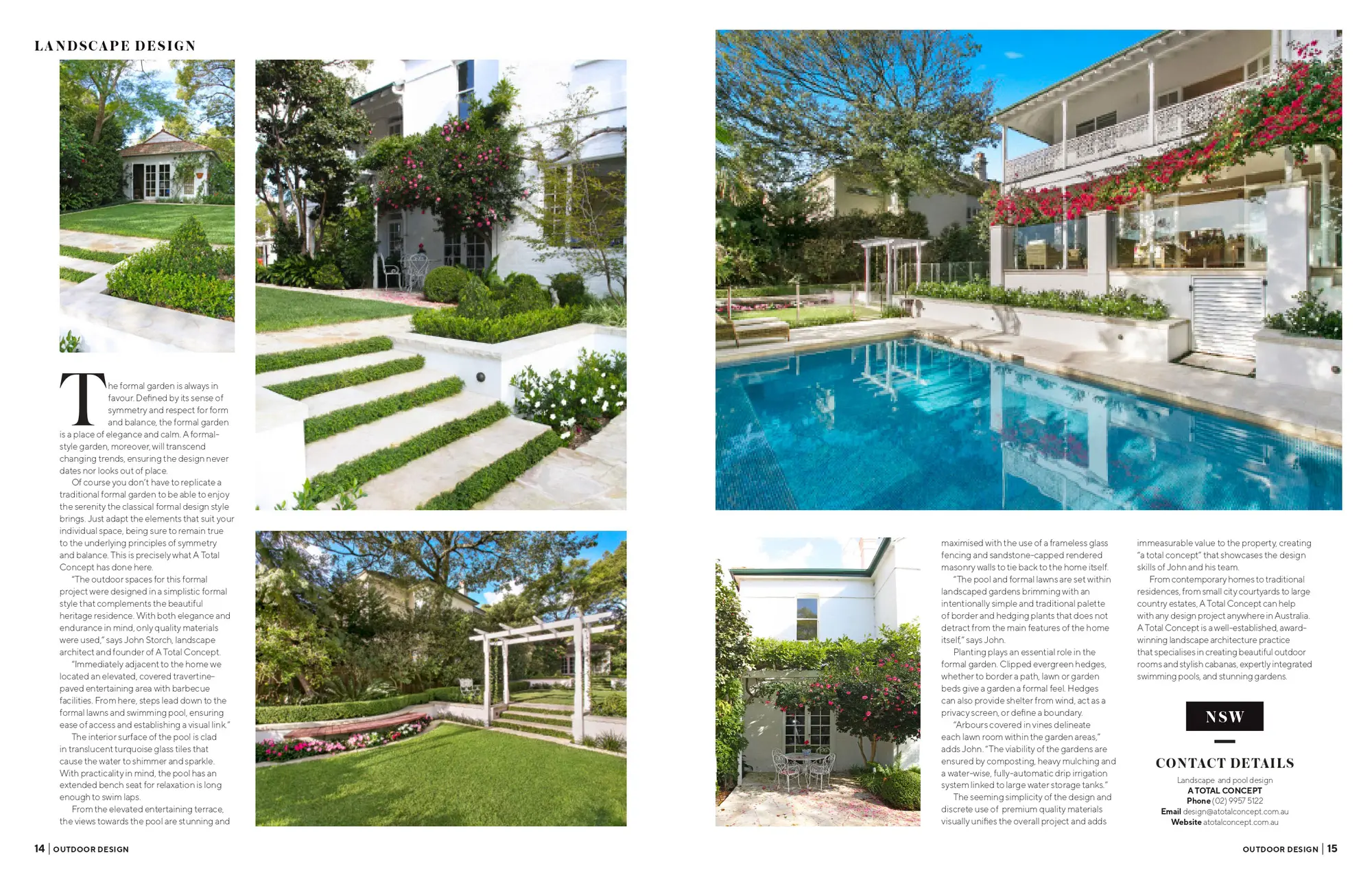 Garden Designers Sydney Formal Affair 2