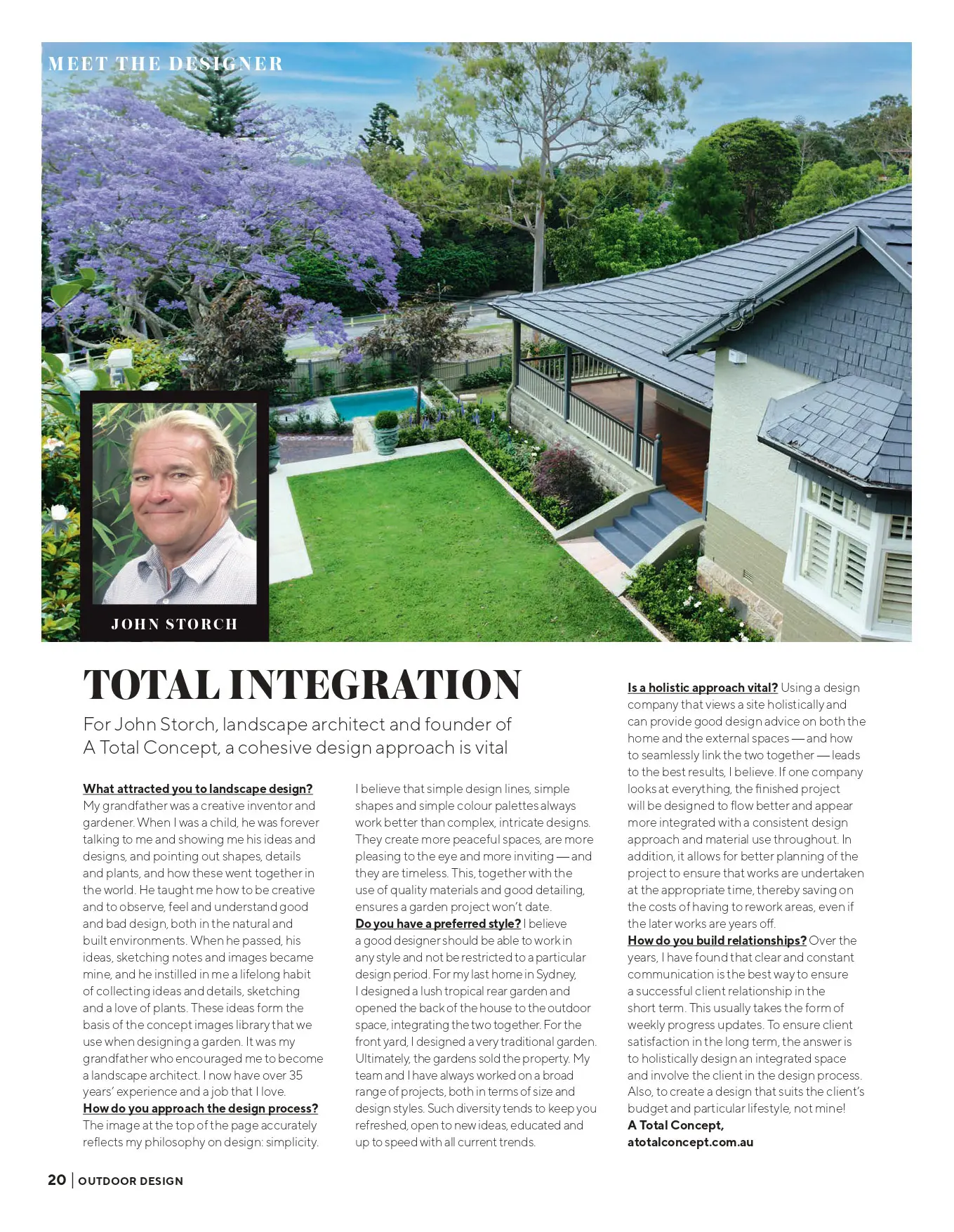Landscape Architects Sydney NSW Total Integration 1