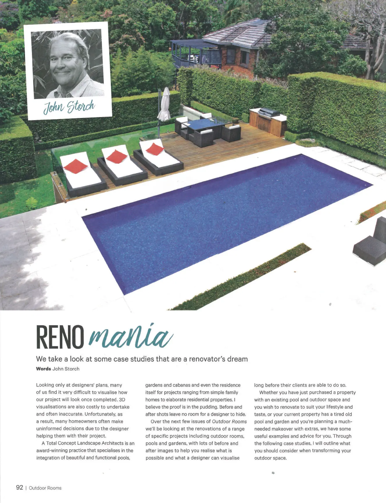 Landscape architect Sydney Reno Mania 1