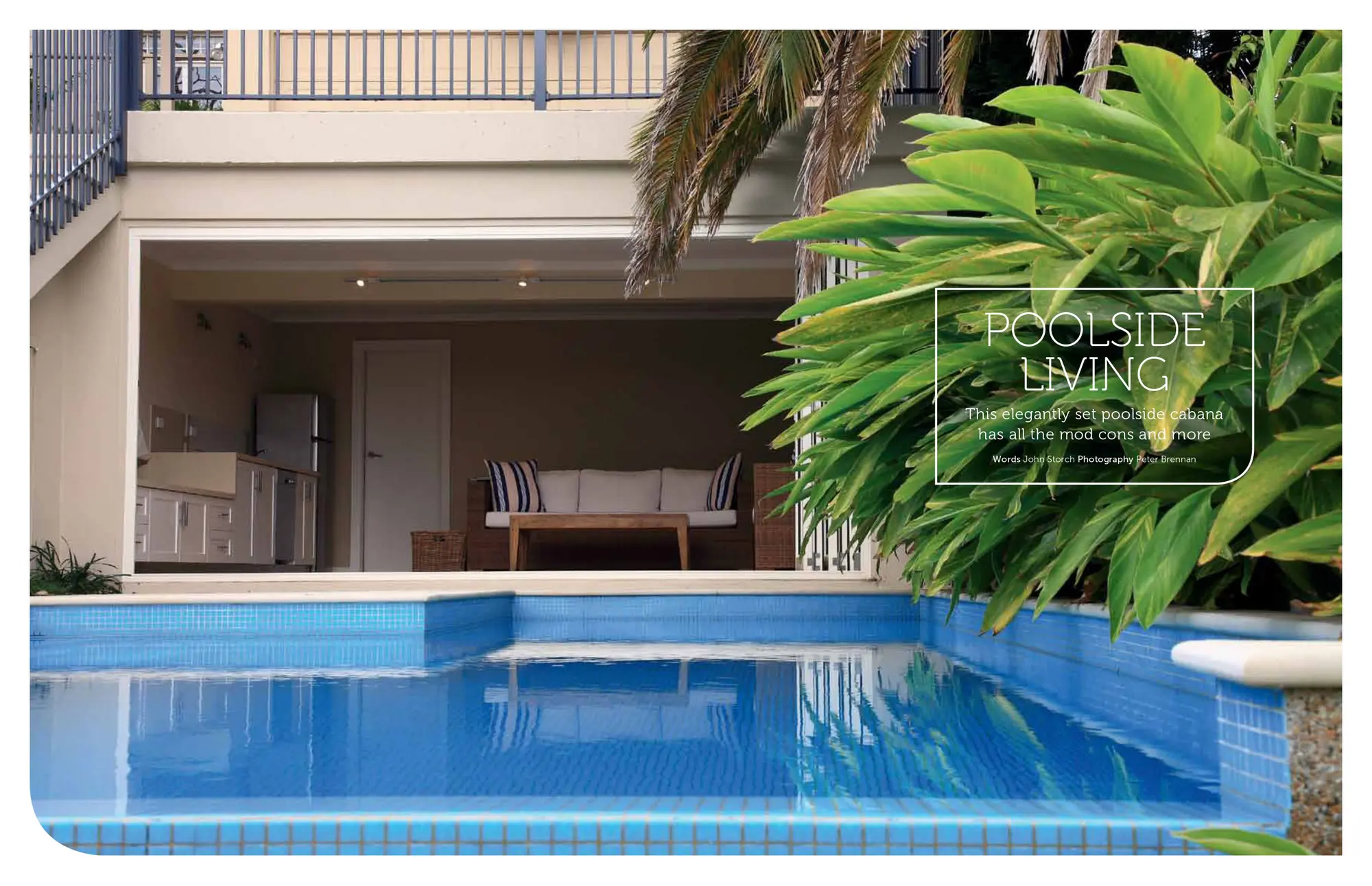 Landscaping architect Poolside Living 1