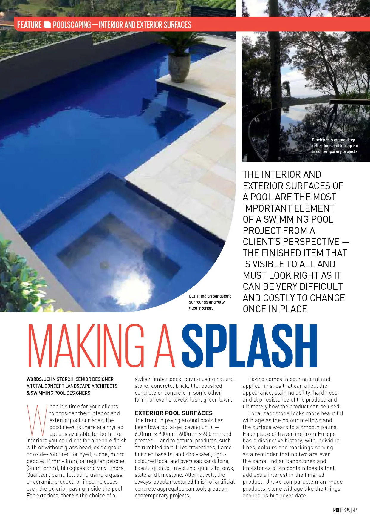 Architectural Landscaping Splash 1
