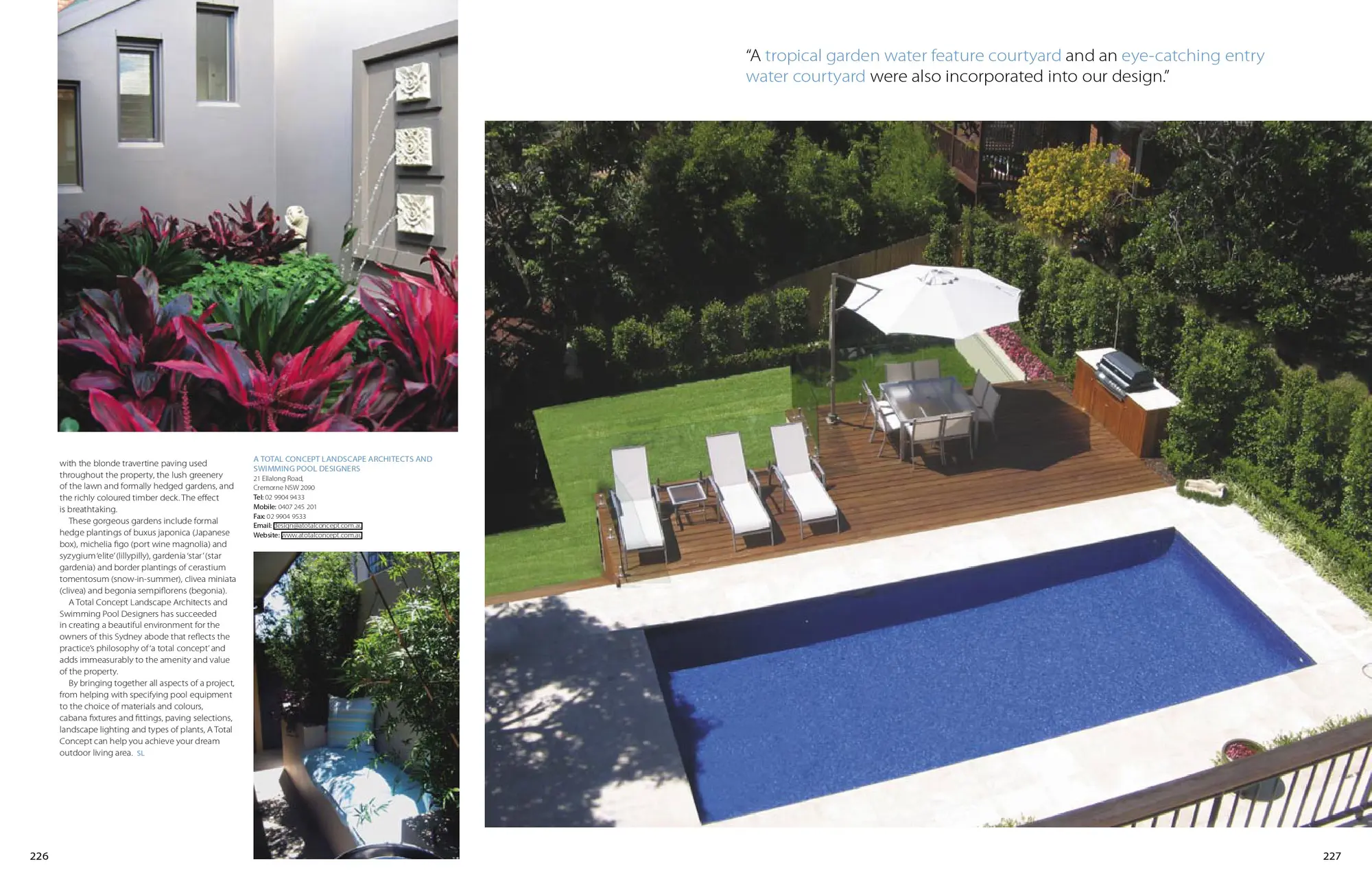 Landscape and Pool Designers Splash 2