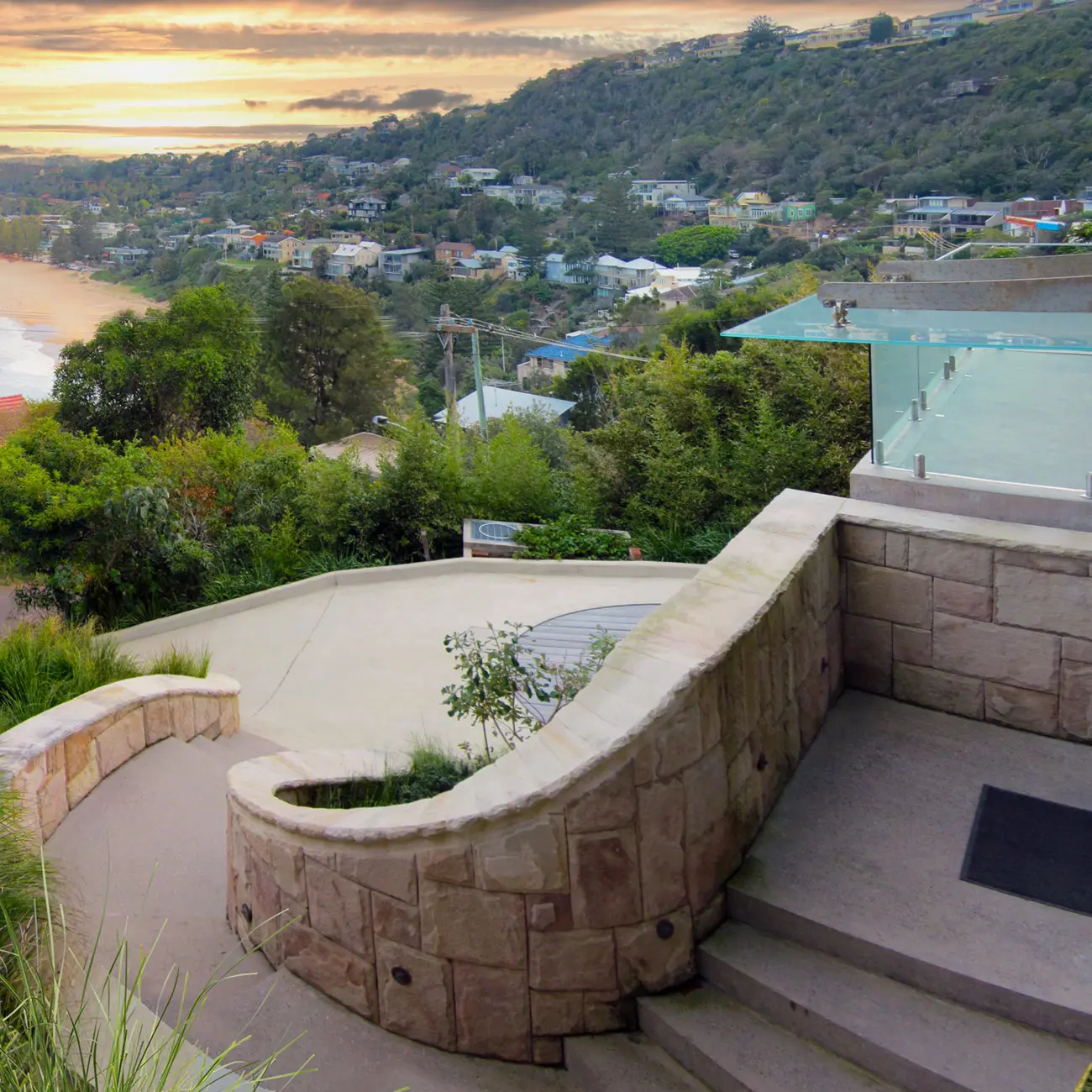 Landscape and Pool Designers Concept